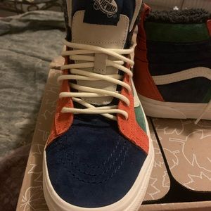 Vans men 7 woman 8.5